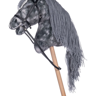 Caballo Hobby Horsing HKM Sports Equipment gris - Imagen 2